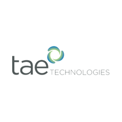 TAE technologies logo, fusion technology company that worked with Blue Practice to support their innovations through PR